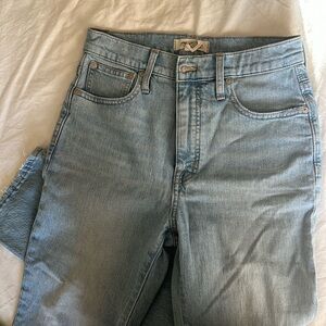 Madewell Slim Demi Boot Jeans size 26